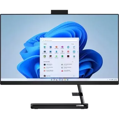 image of Lenovo - IdeaCentre AIO 3i 24" Touch-Screen All-In-One - Intel Core i3 - 8GB Memory - 256GB Solid State Drive - Black with sku:bb22096874-bestbuy
