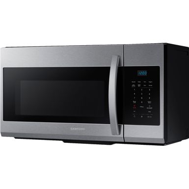 Left Zoom. Samsung - 1.7 Cu. Ft. Over-the-Range Microwave - Stainless steel