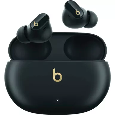 image of Beats by Dr. Dre - Beats Studio Buds + True Wireless Noise Cancelling Earbuds - Black/Gold with sku:bb21965419-bestbuy