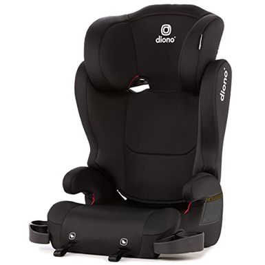 image of Diono Cambria 2 Latch 2022, 2-in-1 Belt Positioning Booster Seat, High-Back to Backless Booster XL Space and Room to Grow, 8 Years 1 Booster Seat, Black with sku:b09hy4gnlj-amazon