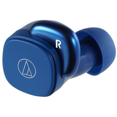 Audio-Technica ATH-SQ1TW Wireless In-Ear Headphones, Blue