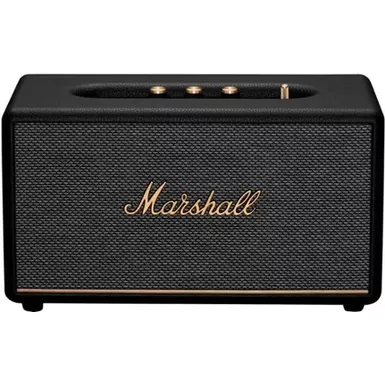 image of Marshall Stanmore III Black Bluetooth Speaker System with sku:bb22093311-bestbuy
