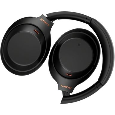 Alt View Zoom 17. Sony - WH-1000XM4 Wireless Noise-Cancelling Over-the-Ear Headphones - Black