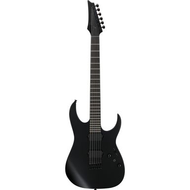 image of Ibanez RG Iron Label Series RGRTB621 Electric Guitar, Black Flat with sku:ibrgtb621bkf-adorama