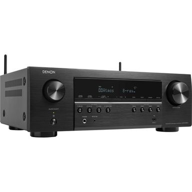 image of Denon - AVR-S760H (75W X 7) 7.2-Ch. with HEOS and Dolby Atmos 8K Ultra HD HDR Compatible AV Home Theater Receiver with Alexa - Black with sku:bb21950316-6495563-bestbuy-denonelectronics