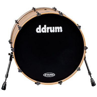 image of ddrum MAX 18x22 Bass Drum. Satin Natural with sku:ddr-maxbd18x22sn-guitarfactory
