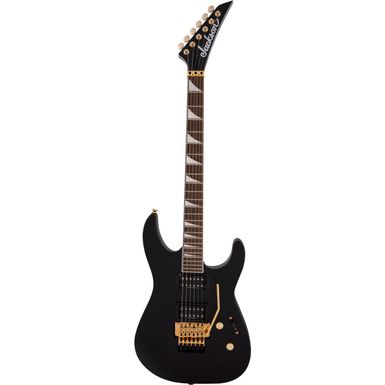 image of Jackson SLX DX X Series Soloist Electric Guitar, Satin Black with sku:jac-2919904568-guitarfactory
