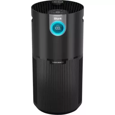 image of Shark - Clean Sense Air Purifier MAX with Odor Neutralizer Technology, 1200-sq. ft, HEPA Filter - Black with sku:bb22158568-bestbuy