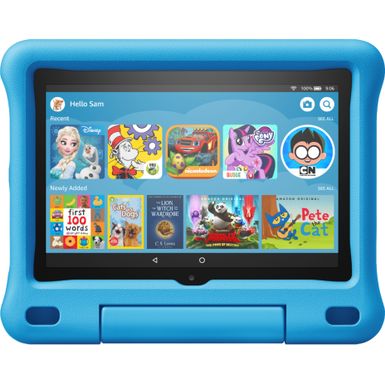 image of Amazon - Fire HD 8 Kids Edition (2020) - 8"- 32GB - Blue with sku:bb21549879-6412947-bestbuy-amazon