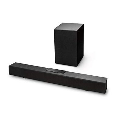 image of Atune Analog Soundbar Build-in 5.0 Bluetooth with Wireless Subwoofer 2.1 Channel Dolby Digital 32 in Black with sku:b0825jhnvd-atu-amz
