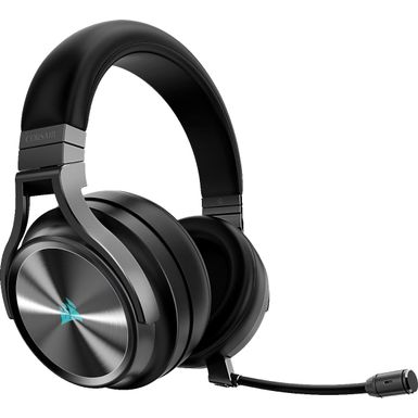 image of CORSAIR - VIRTUOSO RGB SE Wireless 7.1 Surround Sound Gaming Over-the-Ear Headset for PC/Mac, Game Consoles, and Mobile - Gunmetal with sku:bb21290842-6360427-bestbuy-corsair