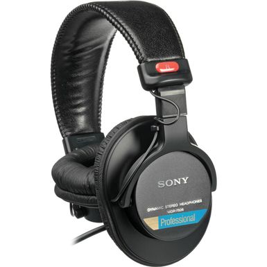 image of Sony MDR-7506 Professional Folding Headphones with sku:somdr7506-adorama