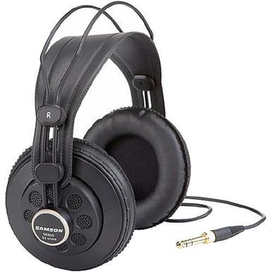Samson SR850 Professional Studio Reference Headphones, 10Hz-30kHz Frequency Response