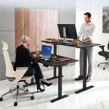 Rent to own Zenova Home Office Adjustable Height Single Motor Lift Desk ...