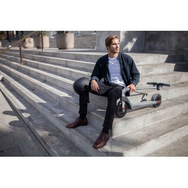Alt View Zoom 26. Unagi - The Model One E500 Dual Motor Ultralight Foldable Electric Scooter w/ 15.5mi Max Operating Range & 19mph Max Speed