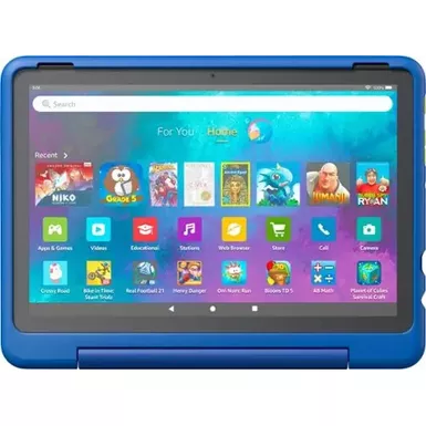 image of Amazon - Fire HD 10 Kids Pro - 10.1" Tablet (2023 Release) - 32GB - Nebula with sku:bb22214714-bestbuy