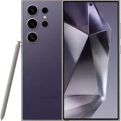 image of Samsung - Galaxy S24 Ultra 256GB (Unlocked) - Titanium Violet with sku:bb22253977-bestbuy