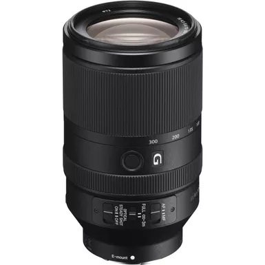 Sony - FE 70-300mm f/4.5-5.6 G OSS Telephoto Lens for Alpha E-mount Cameras - Black