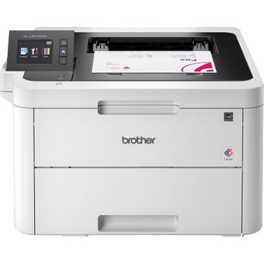 image of Brother - HL-L3270CDW Wireless Color Laser Printer - White with sku:bb21094306-6265819-bestbuy-brother