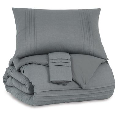 Gray Mattias Queen Comforter Set