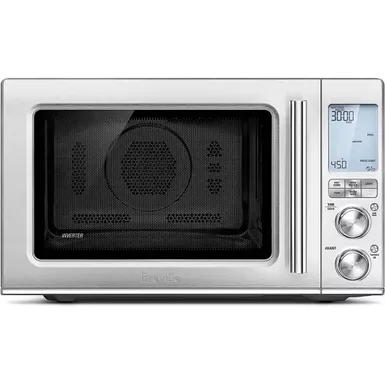 image of Breville - the Combi Wave™ 3 in 1 1.1 Cu. Ft. Convection Microwave - Brushed Stainless Steel with sku:bb21295391-bestbuy