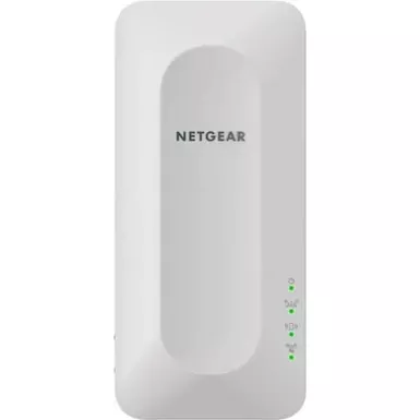 image of NETGEAR - EAX15 AX1800 Wi-Fi 6 Mesh Wall Plug Range Extender and Signal Booster - White with sku:bb21625908-bestbuy