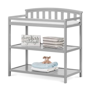 Forever Eclectic Curve Top Changing Table - Dusty Heather