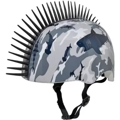image of Raskullz - Sharkmo Child Helmet - Black Sharkmo with sku:bb22017252-6501661-bestbuy-raskullz
