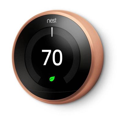 Google Nest Learning Thermostat 3rd Gen - Copper