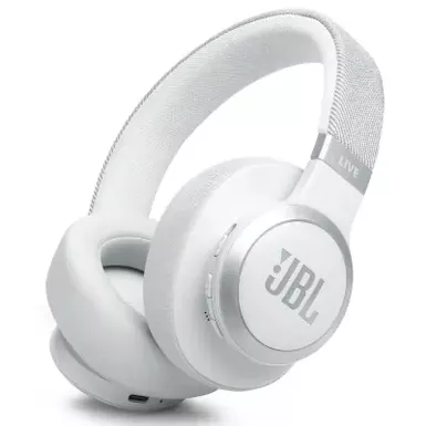image of Jbl Wireless Over-ear Headphones Live 770nc With True Adaptive Noise Cancelling In White with sku:b0ct6cqz1v-amazon