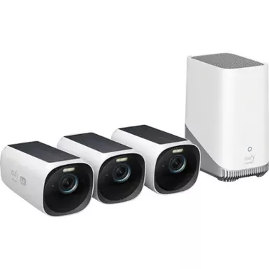 TP-Link Tapo 3-pack 2K Indoor/Outdoor Cameras with 10000mAh Battery (Up to  300 days of power) and Magnetic Base White TC85(3-Pack) - Best Buy