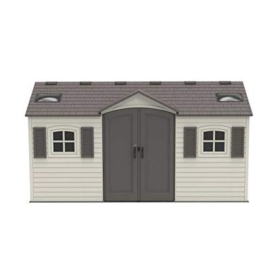 rent to own lifetime 60079 outdoor storage dual entry shed