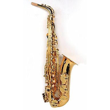 image of Benjamin Adams BAAS100XX Student Alto Saxophone with sku:b01abegpks-ben-amz