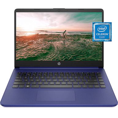 image of HP 14 inch Laptop - Intel Celeron - 4GB/64GB with sku:14dq0010nr-electronicexpress