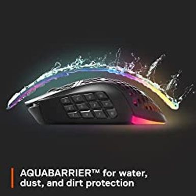 SteelSeries Aerox 9 Wireless – Ultra-Lightweight Wireless Gaming Mouse – 18000 CPI – TrueMove Air Optical Sensor - Water Resistant– 180...