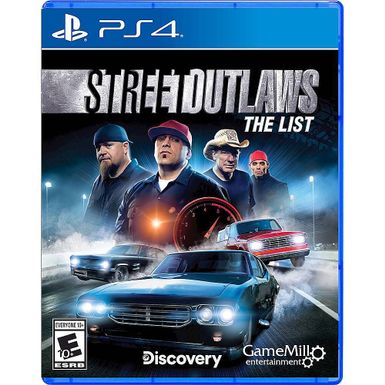 image of Street Outlaws The List - PlayStation 4, PlayStation 5 with sku:bb21656946-6359851-bestbuy-gamemillentertainment