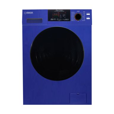 image of Equator Digital Compact 110V Vented/Ventless 18 lbs Combo Washer Dryer 1400 RPM - Blue with sku:v0cqbq6a54ox4qs2y-qe0wstd8mu7mbs-overstock