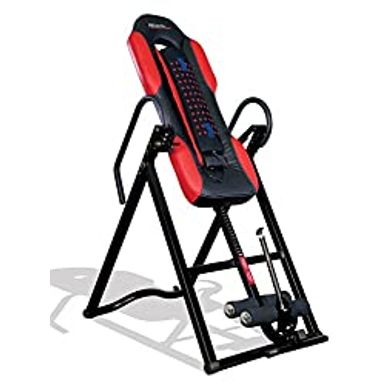 image of Health Gear ITM5500 Advanced Technology Inversion Table With Vibro Massage & Heat - Heavy Duty up to 300 lbs. with sku:b01dvbuwru-amazon