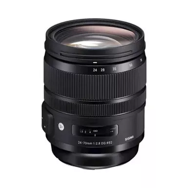 image of Sigma - Art 24-70mm f/2.8 DG OS HSM Optical Zoom Lens for Nikon F - Black with sku:sg2470dgnk-adorama