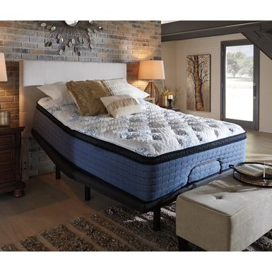 Rent to own Full Ashley Sierra Sleep Mt Dana Ltd 15.5 Inch Euro Top Bed