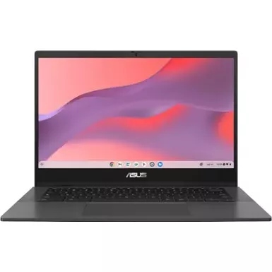 image of ASUS Chromebook CM1402 14" Laptop - MediaTek Kompanio 520 - 4GB Memory - 64GB eMMC - Gravity Gray with sku:bb22253014-bestbuy