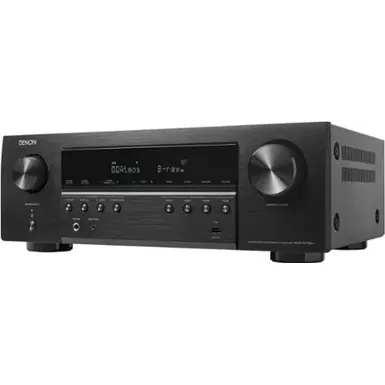 image of Denon - AVR-S770H (75W X 7) 7.2-Ch. with HEOS and Dolby Atmos 8K Ultra HD HDR Compatible AV Home Theater Receiver with Alexa - Black with sku:bb22184643-bestbuy