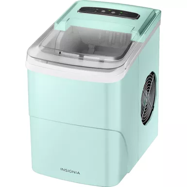 image of Insignia™ - Portable Ice Maker with Auto Shut-Off - Mint with sku:bb21799450-bestbuy