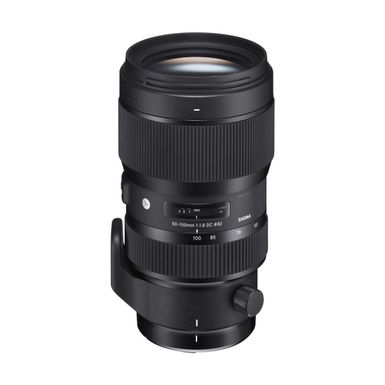 image of Sigma - 50-100mm F1.8 DC HSM Art Telephoto Zoom Lens for Nikon APS-C DSLR Cameras - black with sku:sg50100onik-adorama