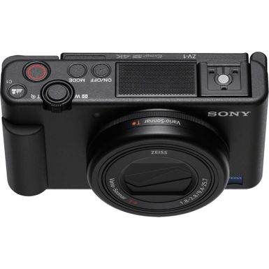 Alt View Zoom 1. Sony - ZV-1 20.1-Megapixel Digital Camera for Content Creators and Vloggers - Black