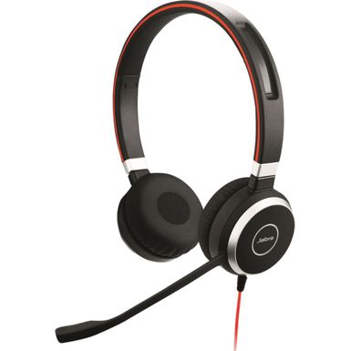 image of Jabra - Evolve 40 Stereo On-Ear Headset - Black with sku:bb21048931-6260689-bestbuy-jabra