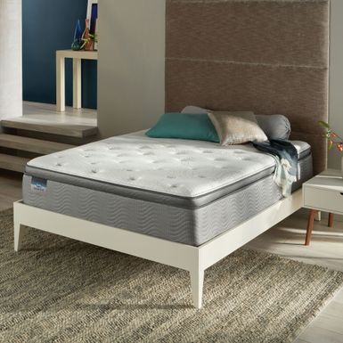BeautySleep Swanson 12" Luxury Twin XL-size Firm Pillow Top Mattress Set - Low Profile