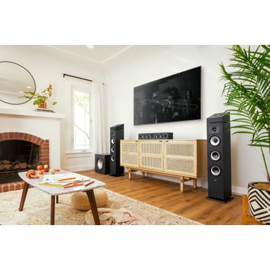 Alt View Zoom 12. Polk Audio - Monitor XT90 Tower Speaker Height Module Pair - Midnight Black