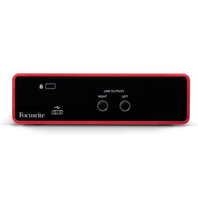 Focusrite Scarlett Solo 3rd Gen USB Interface with Software Suite, Bundle with Nady QH-200 Stereo Headphones