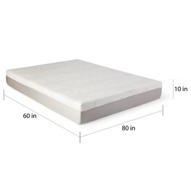 Slumber Solutions Choose Your Comfort 10" King-size Gel Memory Foam Mattress - Firm